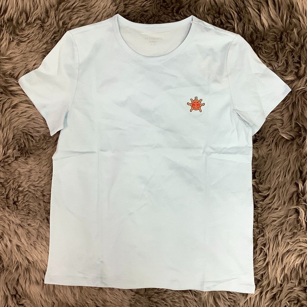 Seg'ments | Women's Casual T-Shirt | Light Blue